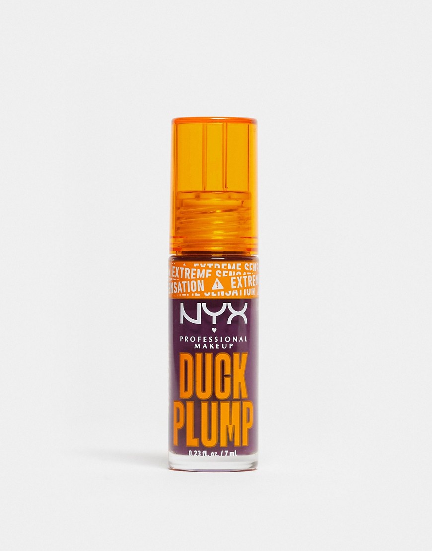 NYX Professional Makeup Duck Plump Lip Plumping Gloss - Pure Plum-p-Purple