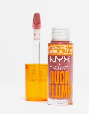 Nyx Professional Makeup Duck Plump Lip Plumping Gloss - Strike A Rose-pink In Pink