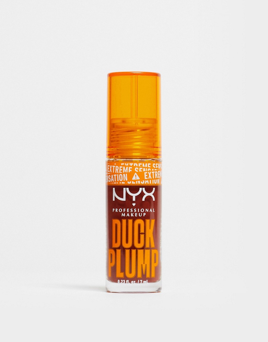 NYX Professional Makeup Duck Plump Lip Plumping Gloss - Wine Not?-Red