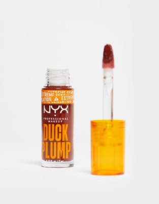 Nyx Professional Makeup Duck Plump Lip Plumping Gloss - Wine Not?-red In Red