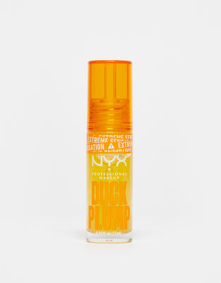 NYX Professional Makeup - Duck Plump - Optisch aufpolsternder Lipgloss - Clearly Spicy-Transparent