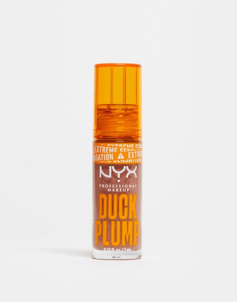 NYX Professional Makeup – Duck Plump – Optisch aufpolsternder Lipgloss in Mocha Me Crazy - view 1