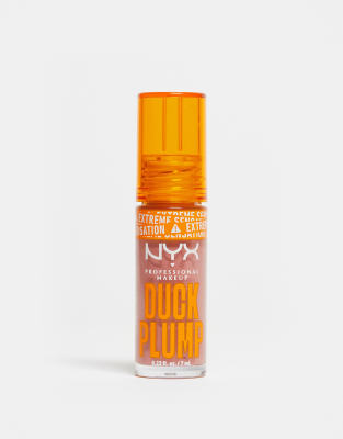 NYX Professional Makeup - Duck Plump - Optisch aufpolsternder Lipgloss - Nude Swings-Neutral