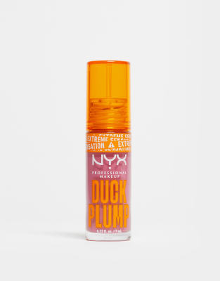 NYX Professional Makeup - Duck Plump - Optisch aufpolsterndes Lipgloss in Pick Me Pink-Rosa