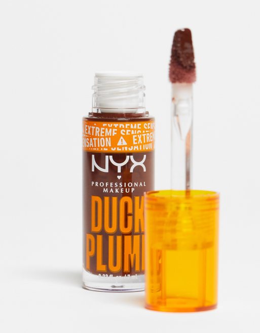 NYX Professional Makeup – Duck Plump – Optisch aufpolsterndes Lipgloss in Twice The Spice, 4 von 4
