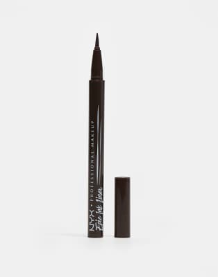 NYX Professional Makeup - Epic Ink Liner - Wasserfester, flüssiger Eyeliner-Stift - Milk Chocolate-Braun