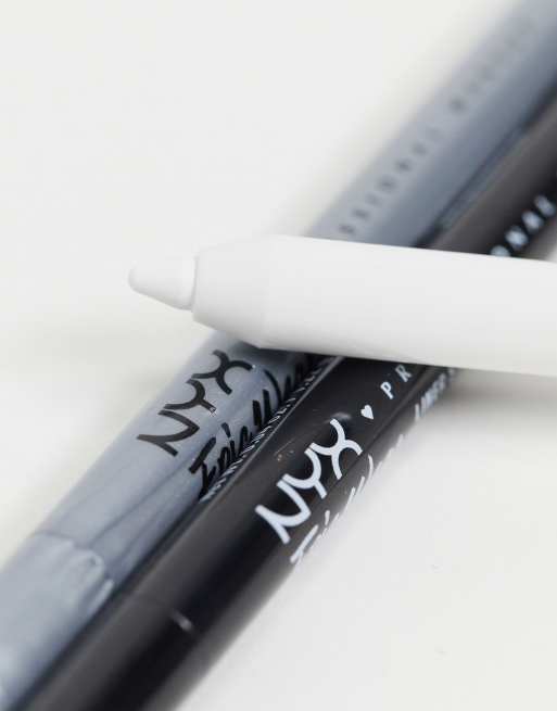 NYX Professional Makeup – Epic Wear – Langanhaltender Eyelinerstift in Pure White, 2 von 4