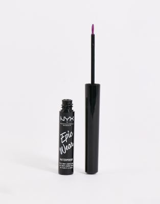 NYX Professional Makeup Epic Wear Metallic Liquid Liner - Fuchsia Metal - ASOS Price Checker