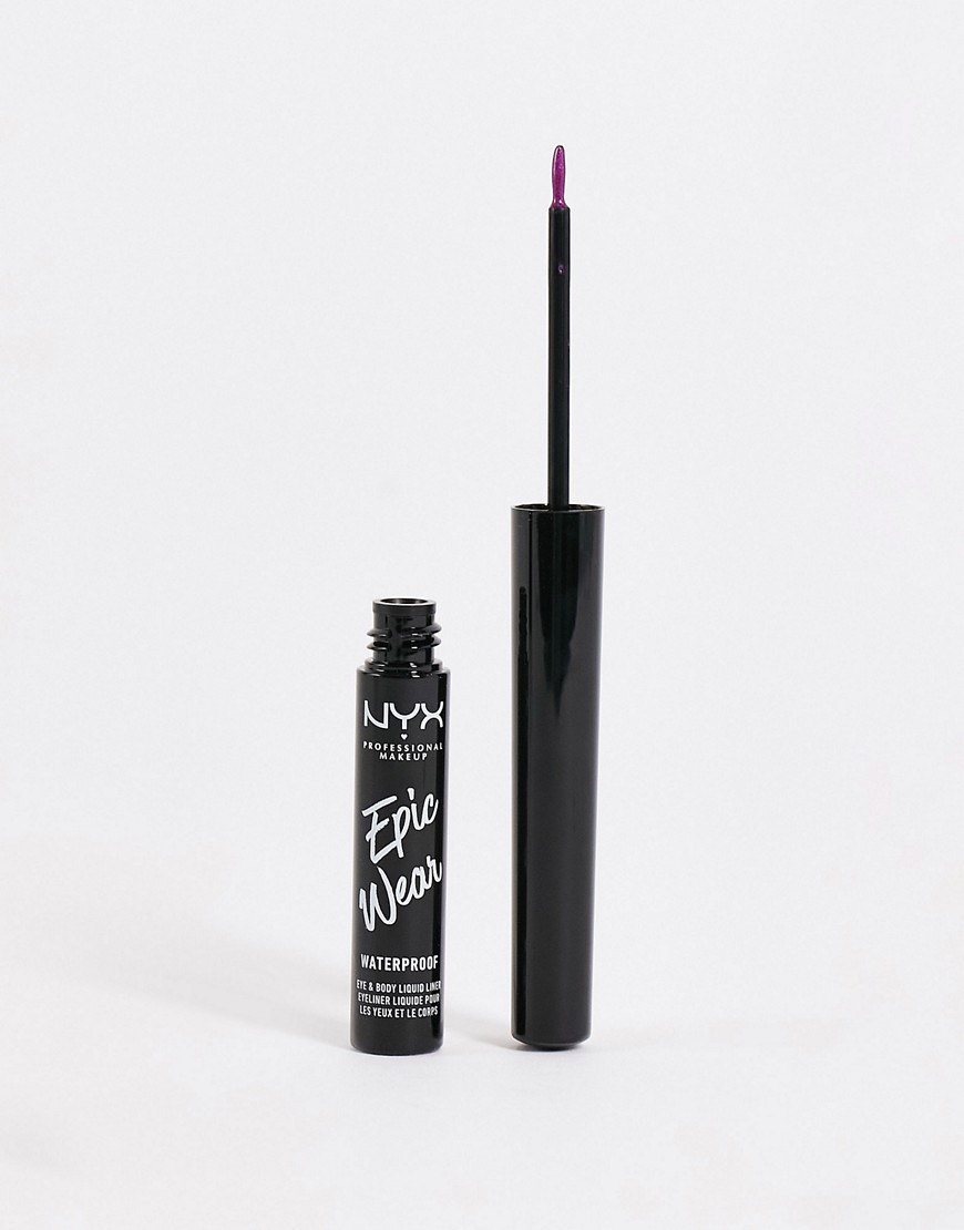NYX Professional Makeup Epic Wear Metallic Liquid Liner - Fuchsia Metal-Pink