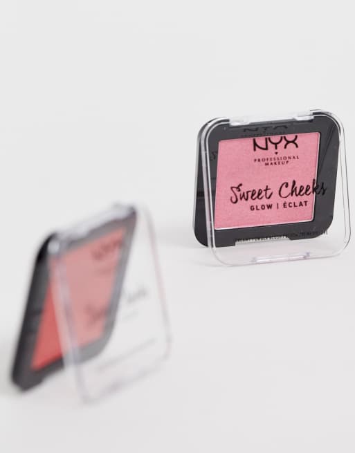 NYX Professional Makeup - Fard in polvere Blush Glow - Rose & Play, 4 di 4