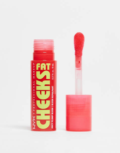 NYX Professional Makeup – Fat Cheeks Juicy Liquid Blush – Rouge - Bouncin' Berry - view 1