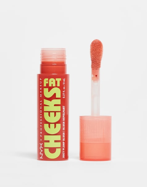 NYX Professional Makeup – Fat Cheeks Juicy Liquid Blush – Rouge - Papaya Plump - view 1