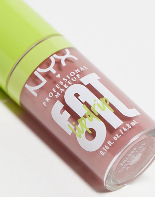 NYX Professional Makeup Fat Oil Lip Drip, Lip Gloss- Chillin Like A Villain, 3 of 4