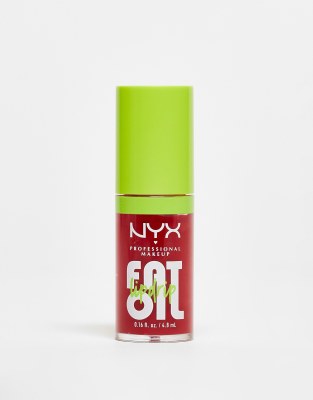 NYX Professional Makeup Fat Oil Lip Drip Lip Gloss - Newsfeed-Red