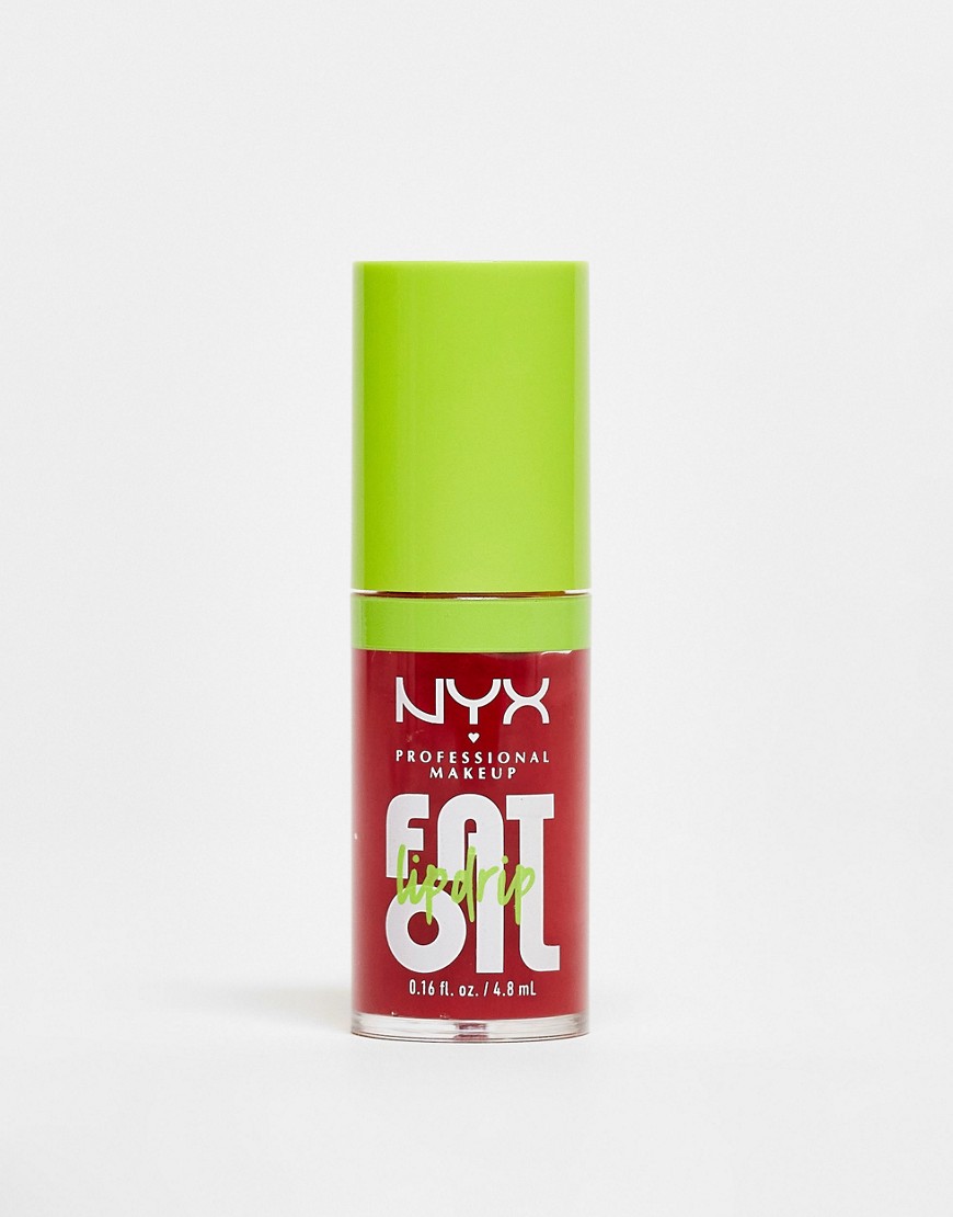 NYX Professional Makeup Fat Oil Lip Drip Lip Gloss - Newsfeed-Red