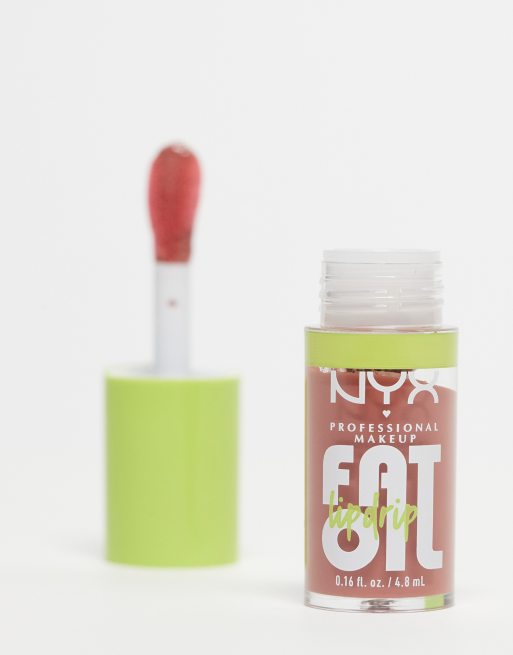 NYX Professional Makeup Fat Oil Lip Drip, Lip Gloss - Splash Of Cream