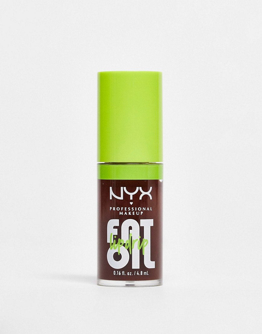 NYX Professional Makeup Fat Oil Lip Drip Lip Gloss - Status Update-Purple
