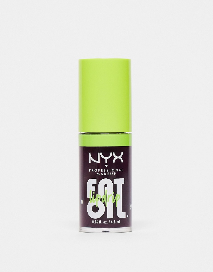 NYX Professional Makeup Fat Oil Lip Drip Lip Gloss - That’s Chic-Purple