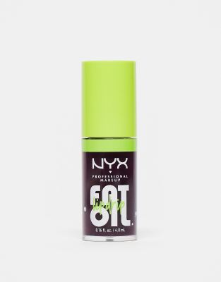 NYX Professional Makeup - Fat Oil Lip Drip - Lipgloss in der Farbe That's Chic-Lila