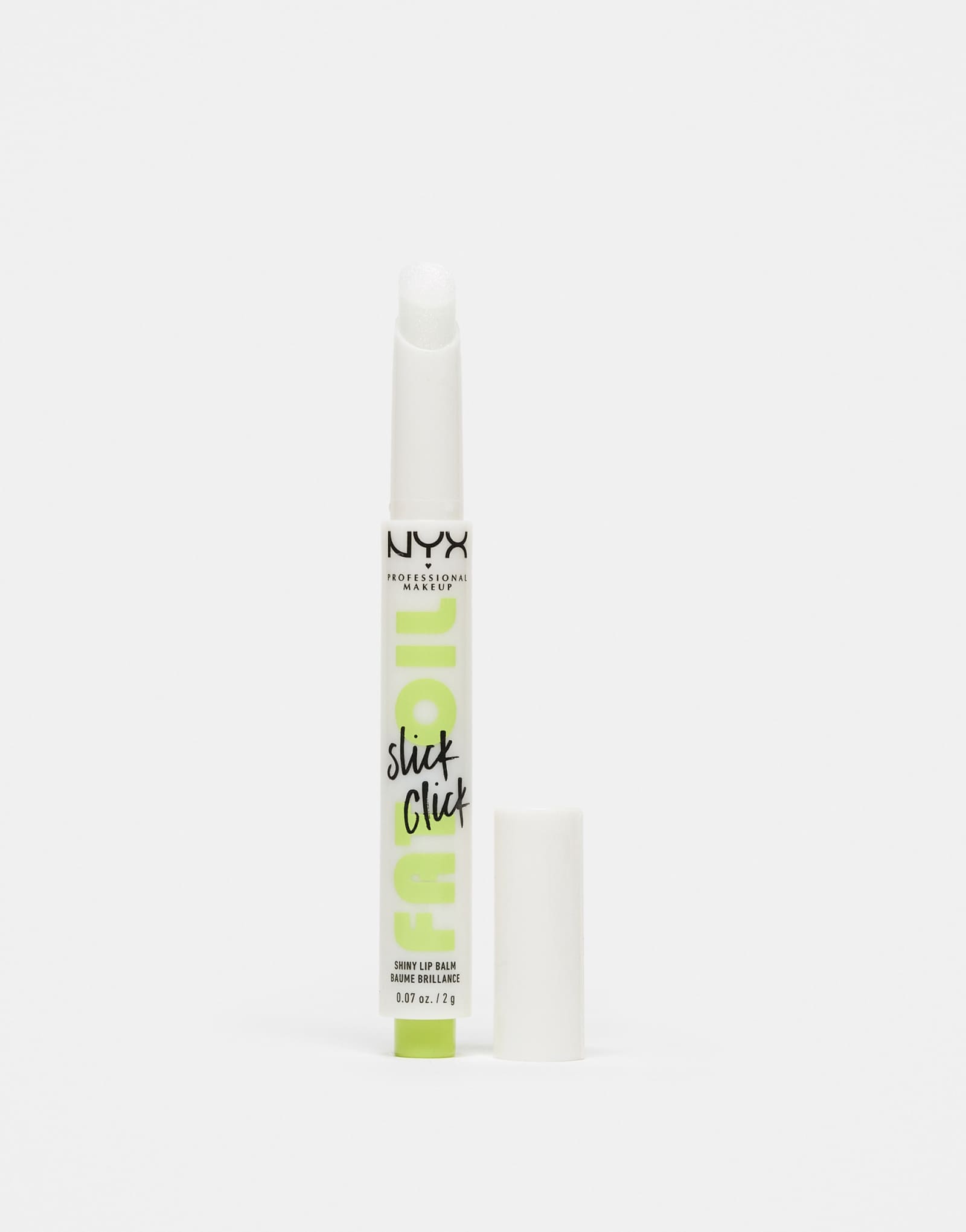 Бальзам для губ NYX Professional Makeup Fat Oil Slick Click - главный герой