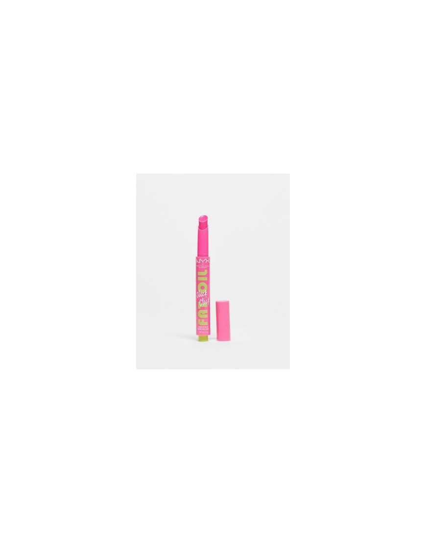 NYX Professional Makeup Fat Oil Slick Click Lip Balm - Double Tap-Pink
