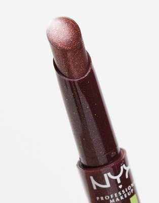 Nyx Professional Makeup Fat Oil Slick Click Lip Balm - Trending Topic-brown In Brown