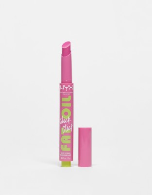 NYX Professional Makeup - Fat Oil Slick Click - Lippenbalsam im Farbton DM Me-Rosa
