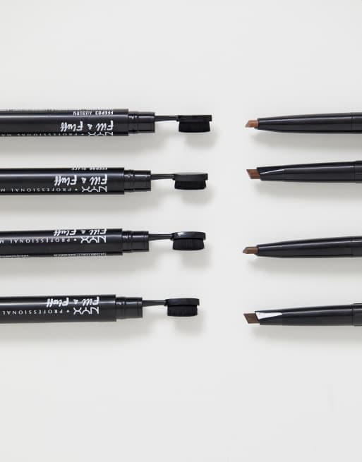 NYX Professional Makeup Fill & Fluff Eyebrow Pomade Pencil, 3 of 4