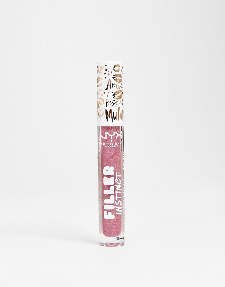NYX Professional Makeup Filler Instinct Plumping Lip Polish - Major Mouthage-Pink