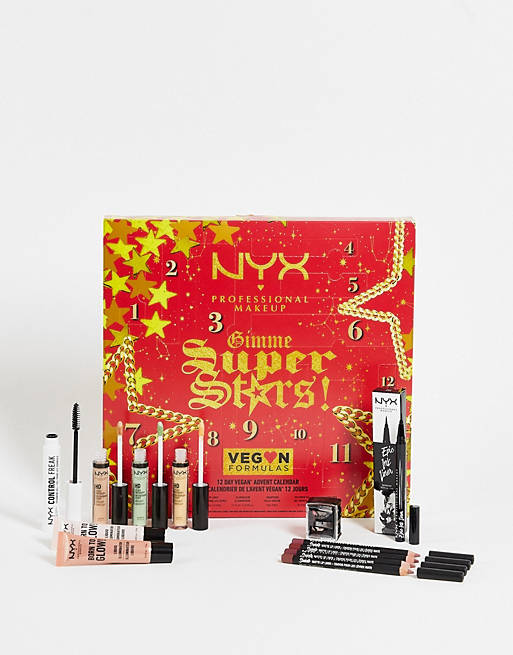 NYX Professional Makeup Gimme Super Stars! 12 Day Iconic Advent Calendar
