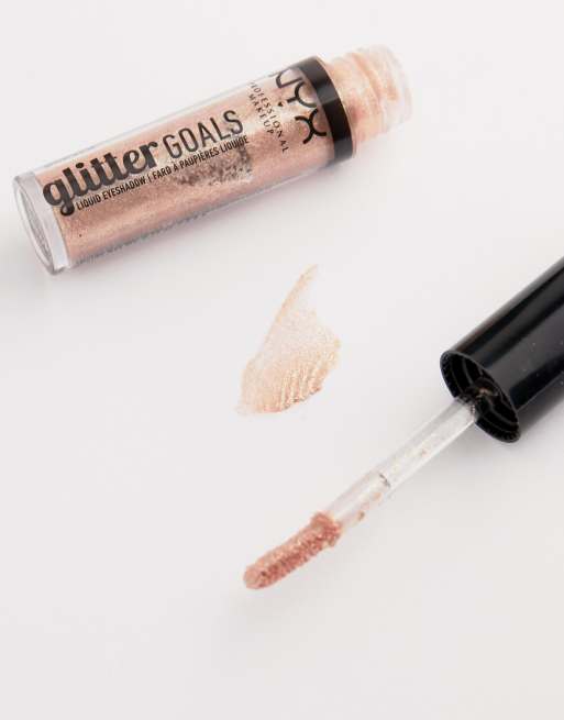 NYX Professional Makeup Glitter Goals Liquid Eyeshadow Polished Pin Up NYX Professional Makeup Glitter Goals Liquid Eyeshadow Polished Pin Up