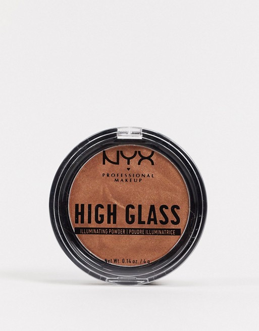 NYX Professional Makeup High Glass Illuminating Powder - Golden Hour