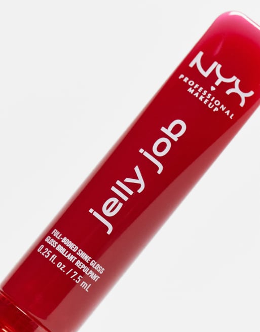 NYX Professional Makeup – Jelly Job – Błyszczyk do ust w odcieniu Cherry Jelly, 4 z 4