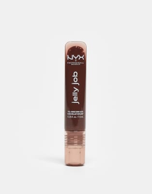 NYX Professional Makeup - Jelly Job - Glänzender Lipgloss - Jellybean-Brown