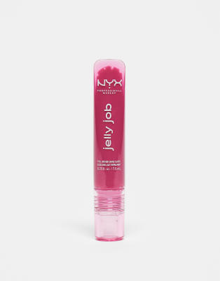 NYX Professional Makeup - Jelly Job - Glänzender Lipgloss - Juicy Jelly-Rosa