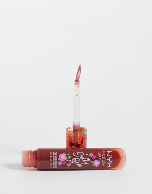 NYX Professional Makeup Jelly Job limited edition - bordeauxrood bling, 2 van 4