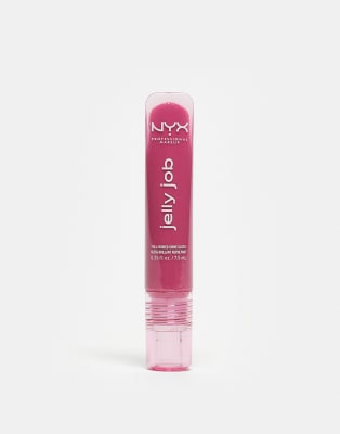 Nyx Professional Makeup Jelly Job, Shine Lip Gloss- Jelly Jammin'-pink