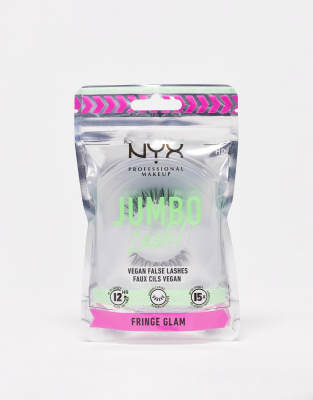 NYX Professional Makeup - Jumbo Lash! - Falsche Wimpern - Fringe Glam-Schwarz