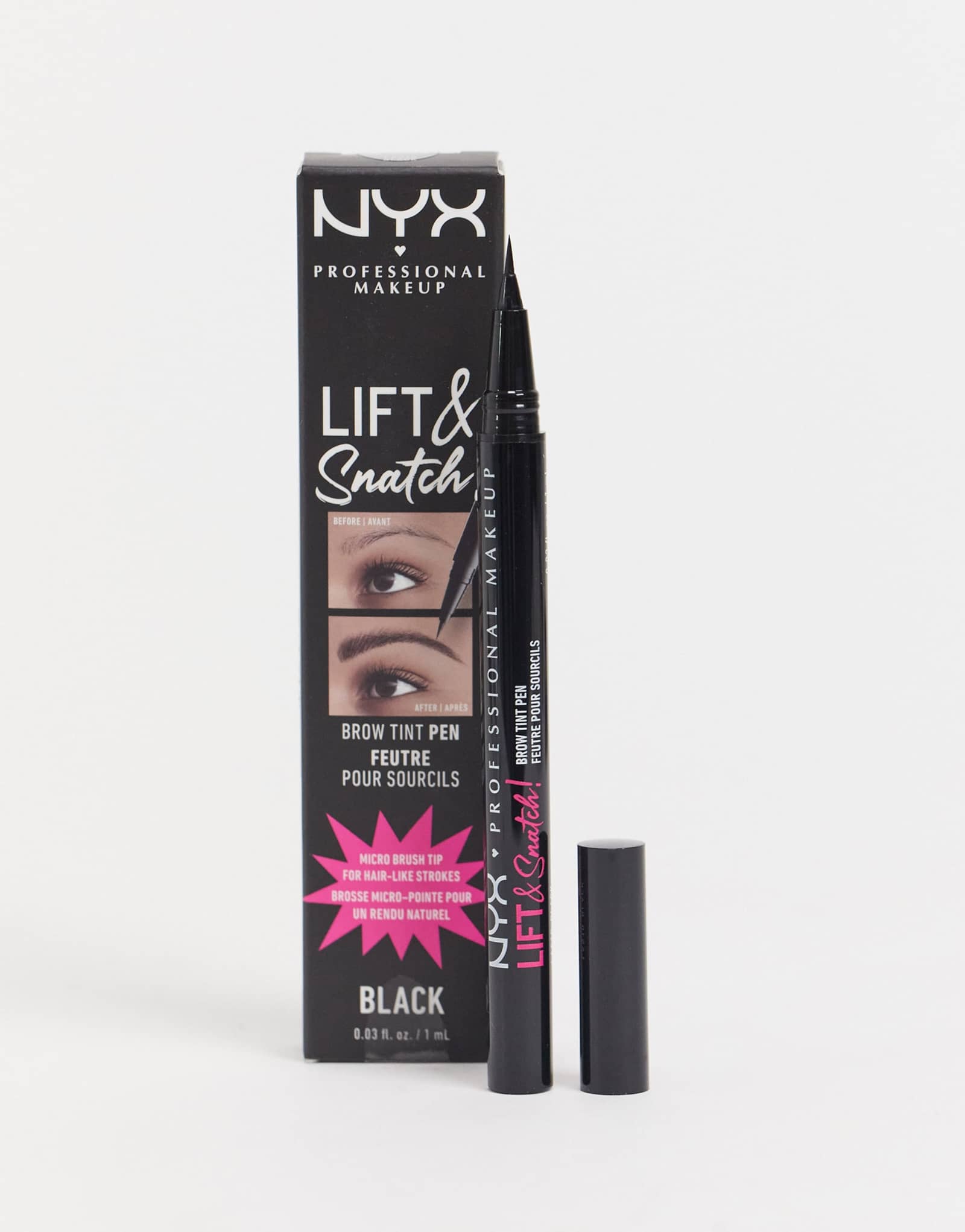 Профессиональная ручка для подтяжки и тонирования бровей NYX Makeup Lift And Snatch