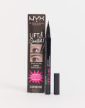 [NYX Professional Makeup] NYX Professional Makeup Lift And Snatch Brow Tint Pen-Brown No Size Ash brown