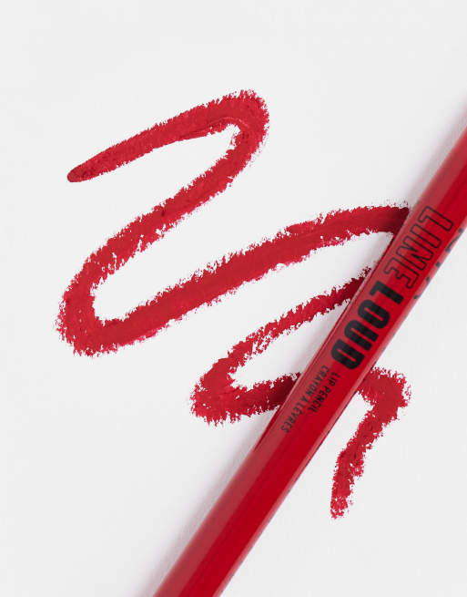 NYX Professional Makeup – Line Loud – Trwała matowa konturówka do ust – On A Mission, 3 z 4