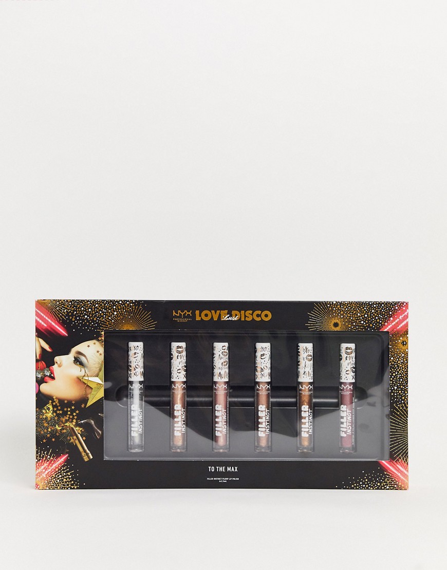 NYX Professional Makeup Lip Filler Glossy To The Max Christmas Gift Set-Multi