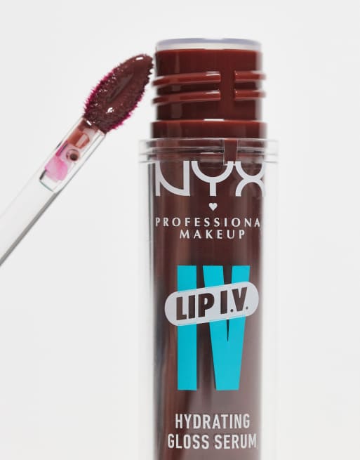 NYX Professional Makeup – Lip IV – Återfuktande läppglans – Mocha Me Wet, 3 av 4