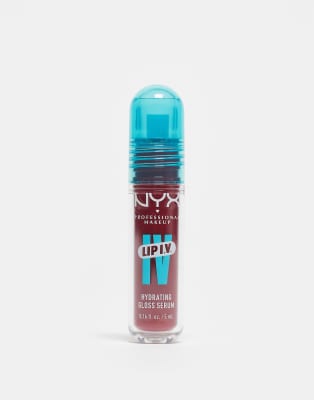NYX Professional Makeup - Lip IV - Gloss teinté hydratant - Red-y.Set.Wet!-Rouge