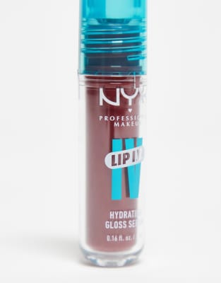 Nyx Professional Makeup Lip Iv Hydrating Gloss Stain- Blush Rush-pink In Pink
