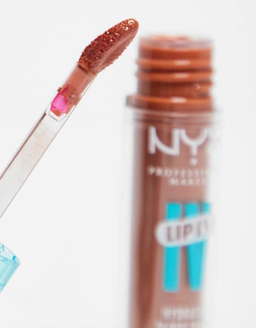 NYX Professional Makeup Lip IV Hydrating Gloss Stain- Caramel Drip, 4 of 4