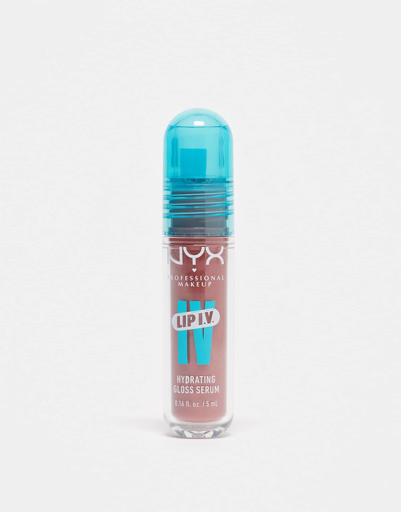 Увлажняющий блеск для губ NYX Professional Makeup Lip IV, окрашенный в розовый цвет