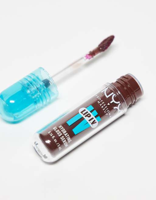NYX Professional Makeup - Lip IV - Lucidalabbra colorato idratante - Espresso Soak, 4 di 4