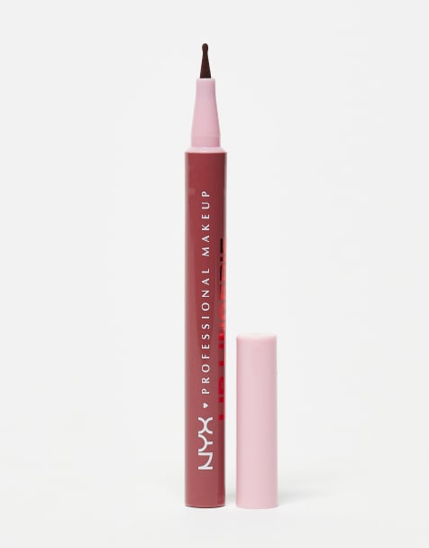 NYX Professional Makeup – Lip Lingerie Lip Liner Stain – Läppenna – Send Nudes - view 1