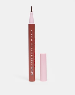 NYX Professional Makeup - Lip Lingerie Lip Liner Stain - Lippenkonturenstift - After Hours-Rosa